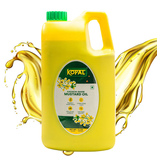 Kopal Cold-Pressed Oil, 5Ltr Hdp Jar